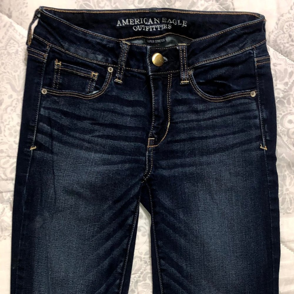 American Eagle Short Skinny Jeans-Size 4